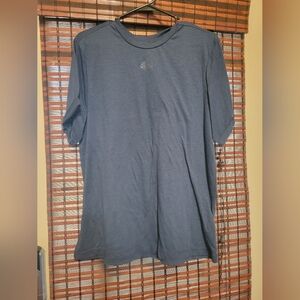 Adidas Men's Dark Gray Short Sleeve Tee
